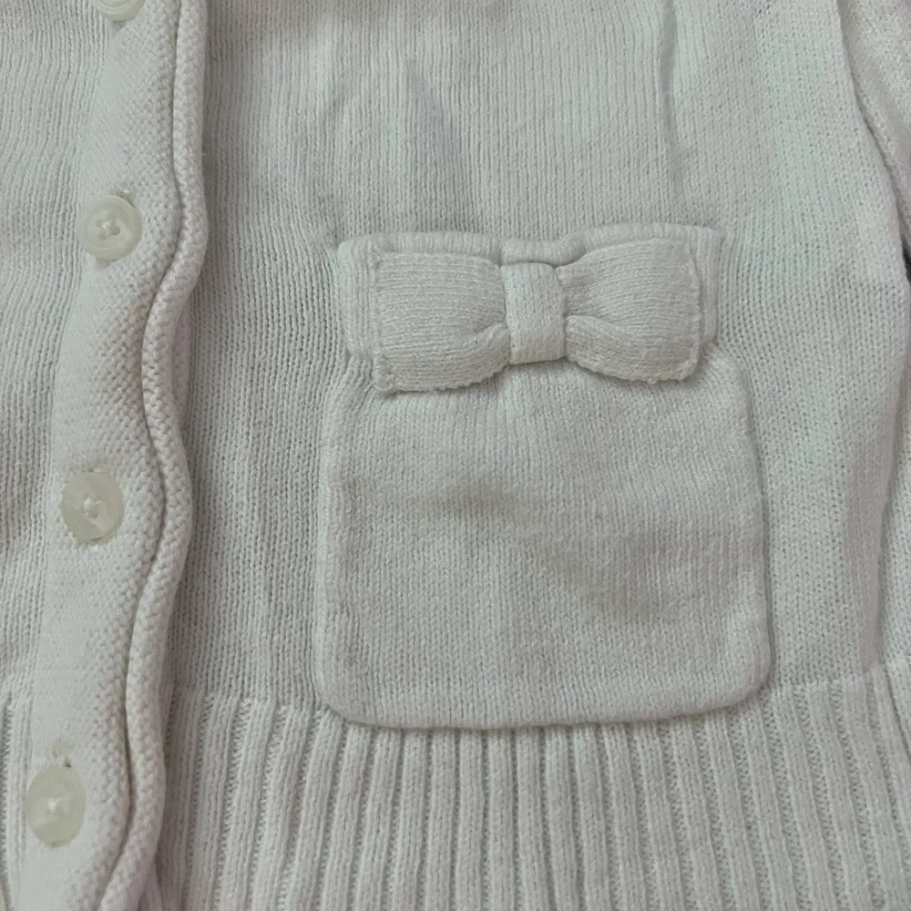 Baby GAP girls‎ Cream Cardigan Sweater 12-18 months